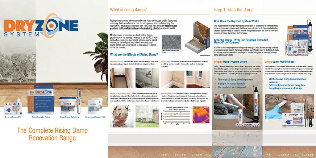 SafeguardEurope's tweet image. Preparation for launch of #DryzoneSystem in 2016 continues - Find the damp, stop the damp, replaster, finish the job