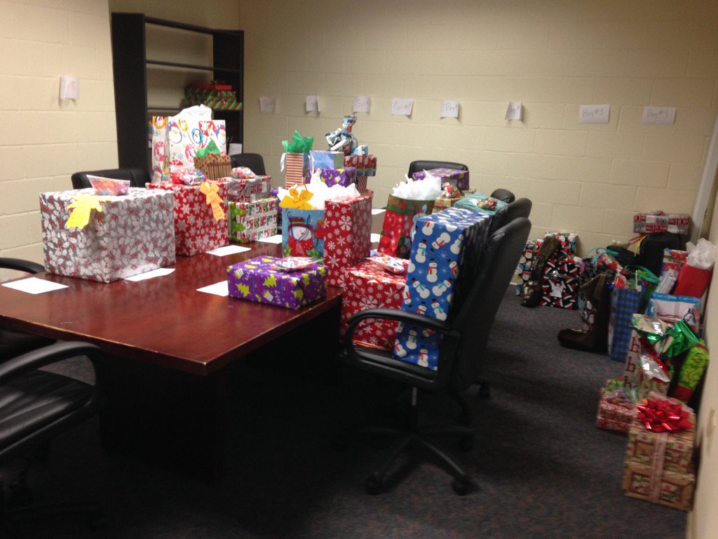 Angel Tree presents ready to go out from Chapel Hill High School.