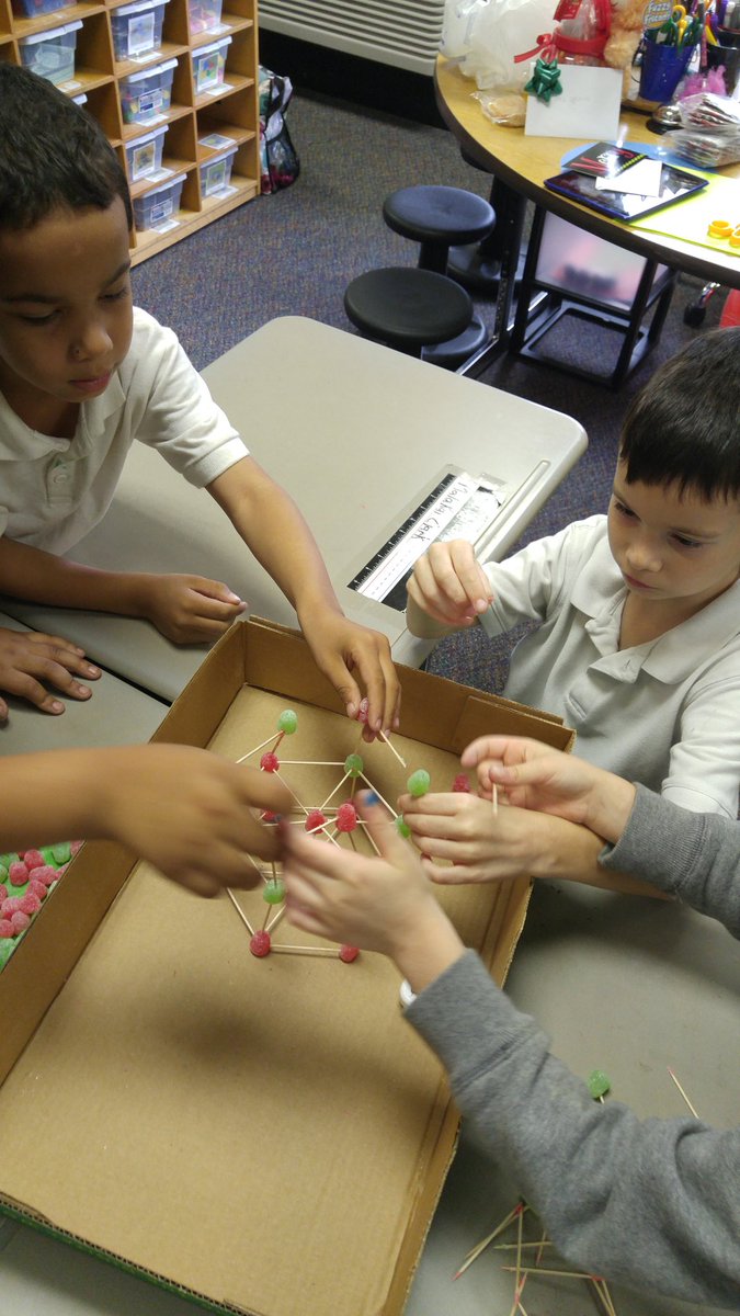 MrBussert's tweet photo. Building our own Christmas trees, to see who can make the tallest one. https://t.co/kcA61X89SQ