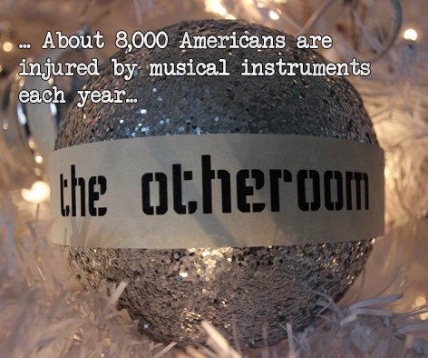 Be careful of playing with instruments...