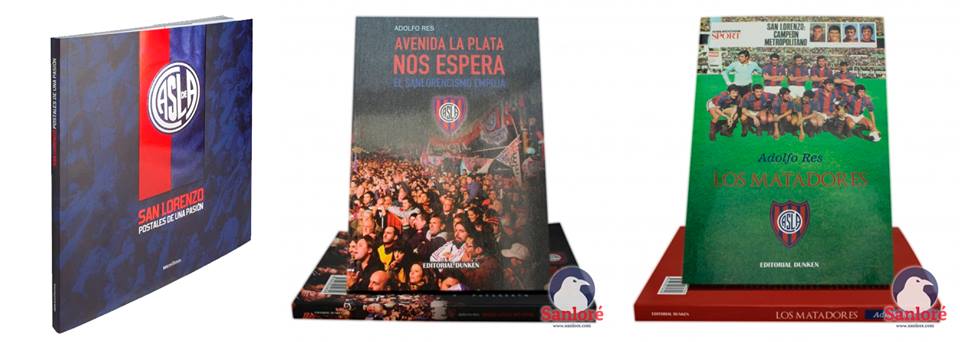 Los mejores libros de #SanLorenzo en nuestra biblioteca. Visitala ingresando acá >> ow.ly/W1BcA