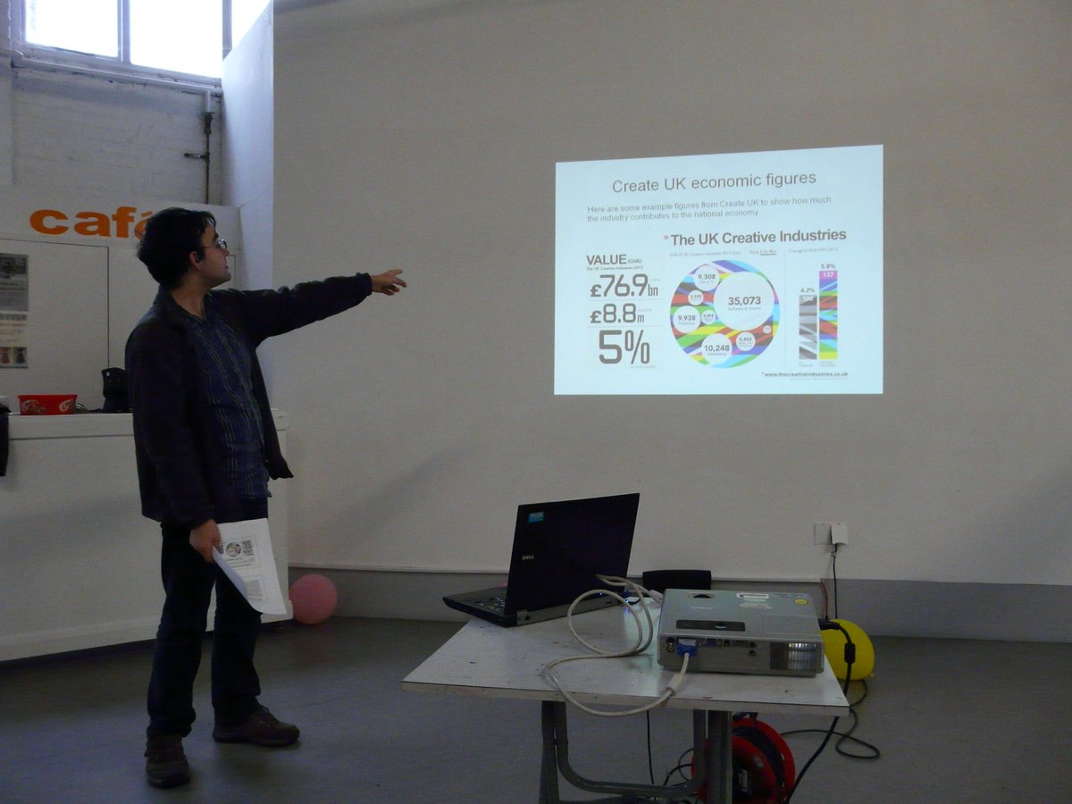 Congrats to our Apprentice Nathan who delivered a fantastic presentation on the Creative and Cultural Industries!