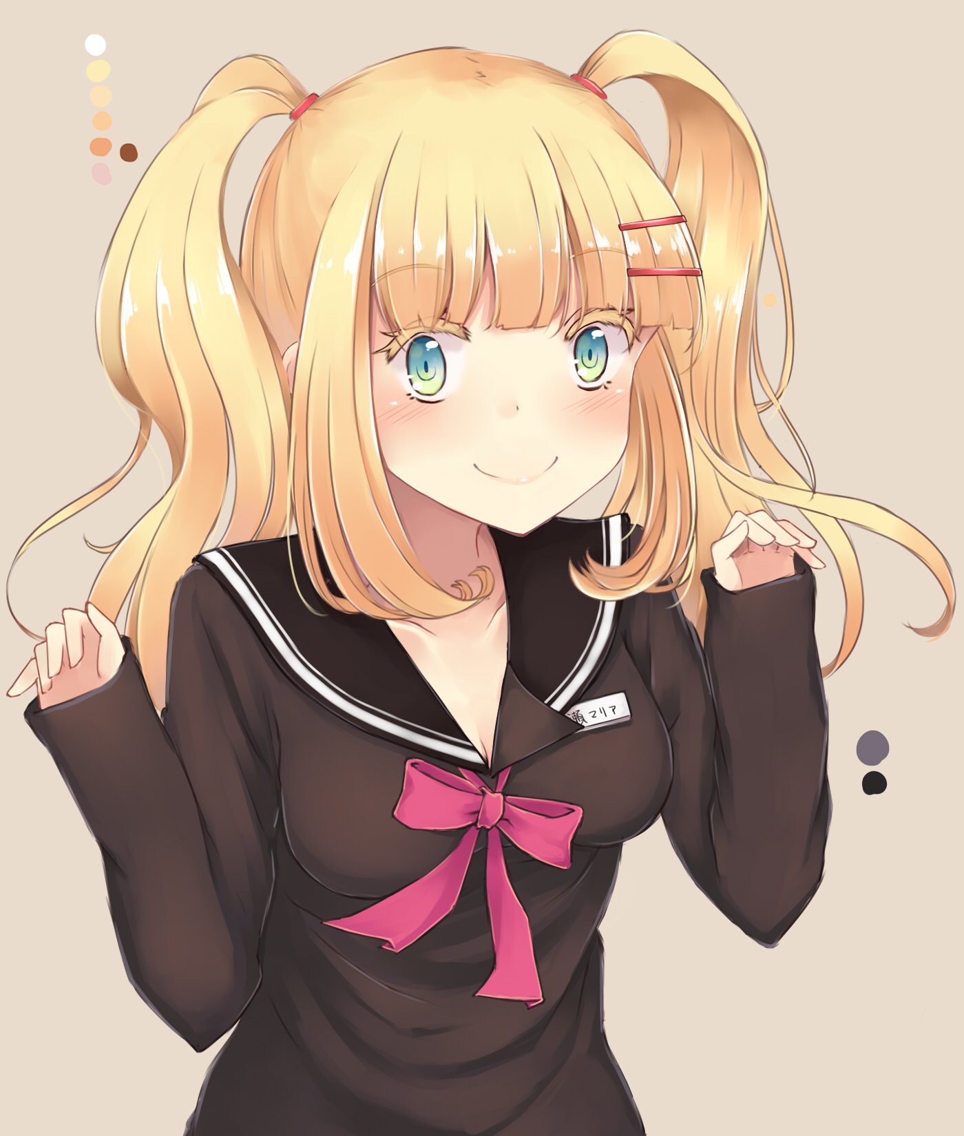 にきたん トモダチゲームの水瀬マリアちゃん好きすぎて描いた T Co Spwoyfudgi Twitter