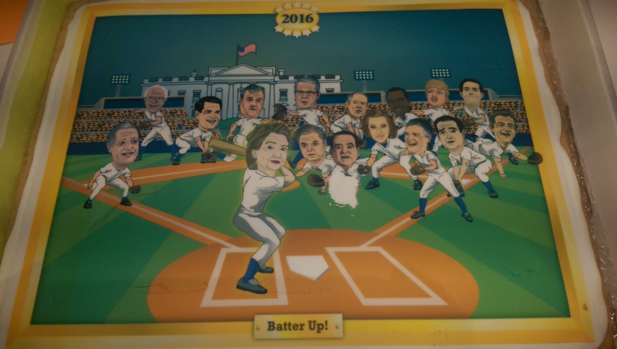 We're loving this amazing cookie from producer <a href="/Jrosenbaumdc/">Jill Rosenbaum Meyer</a>! Almost too genius to eat. #election2016 <a href="/ModernBite/">Modern Bite</a>