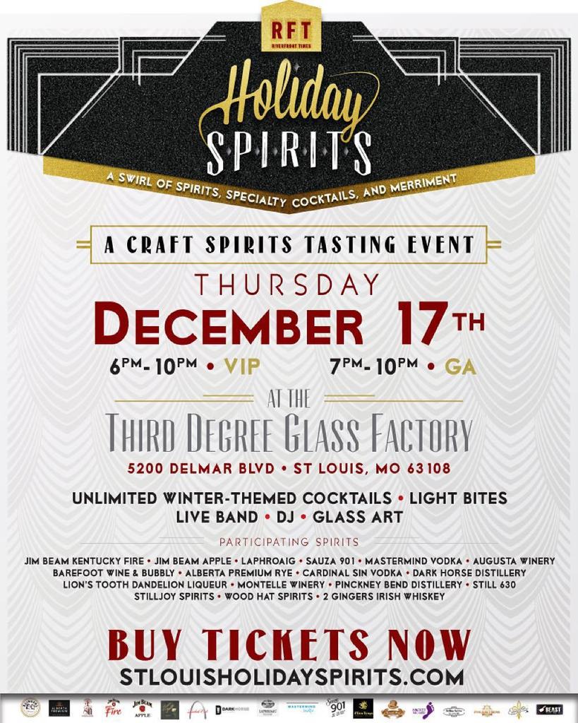 TONIGHT! Holiday Spirits is happening, feat. unlimited holiday cocktails, bites from your … ift.tt/1UEWiHb