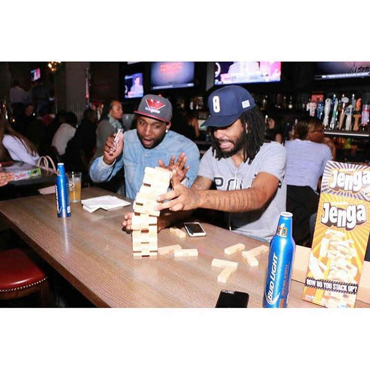 BeanzGotGamez's tweet photo. Lol this looks like an ad for Jenga 😂😂😂 #suitemnf https://t.co/AUtNMUduJq