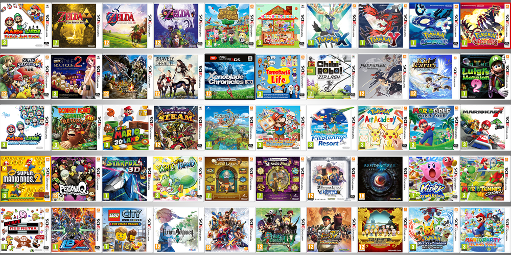 tone mode Bunke af Nintendo of Europe on Twitter: "The Nintendo #3DS library is bursting at  the seams! What's your favourite game for the system?  https://t.co/laREito4Gy" / Twitter