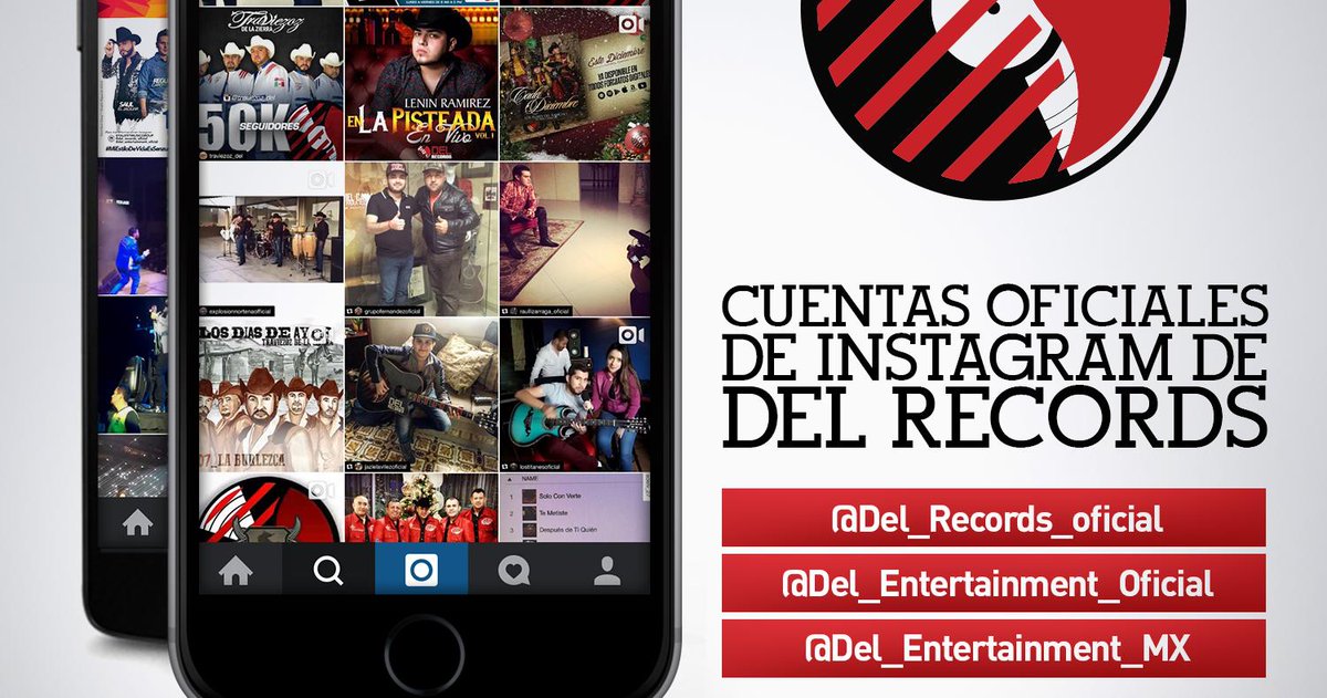 Sigue las cuentas oficiales de DEL Records! #DelRecords - sot.ag/4CYws