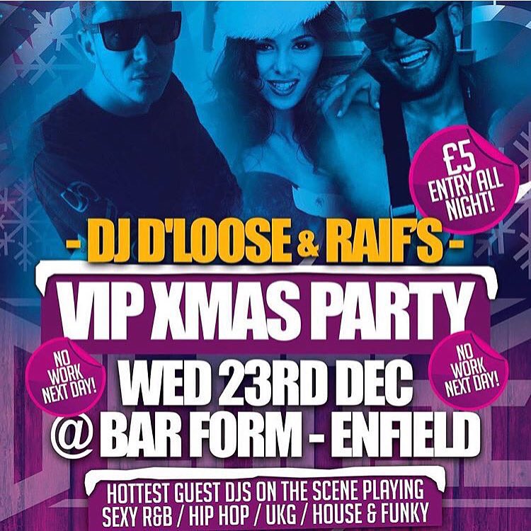 officialbarform's tweet photo. Not long left for the VIP Xmas Party down at Bar Form 🌲🎅🏼🍾 Night not to he missed!!! #BarForm https://t.co/fcJkB26Cuf