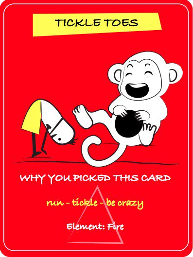 MiniMeYogaUS's tweet photo. Magick Card of the Month: Tickle Toes https://t.co/XGD9Ai4qcg https://t.co/EJLI7h0MxT