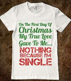 Do you think I can get away with this fashion statement at the next holiday party? #singlelife #ChristmasParty