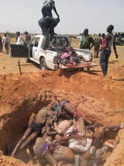 afrodija_'s tweet photo. PHOTOS: Nigerian Army Buried Shiites in Mass Graves: Report https://t.co/vNpK7tk6t5 https://t.co/ZtiL69lbtP