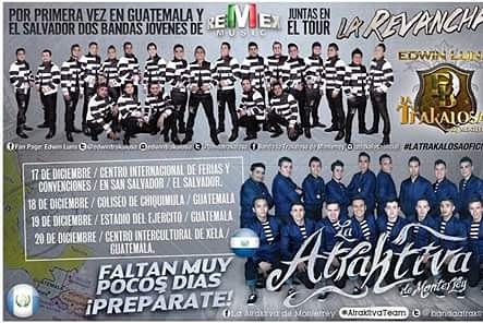 Viri_Trakalosa1's tweet photo. #LaRevanchaTour Centroamérica con @edwintrakalosa y @bandatrakalosa @bandaAtraktiva
#TodasSomosEdwinLuna #LasNum2 https://t.co/xSUOWUhgjl