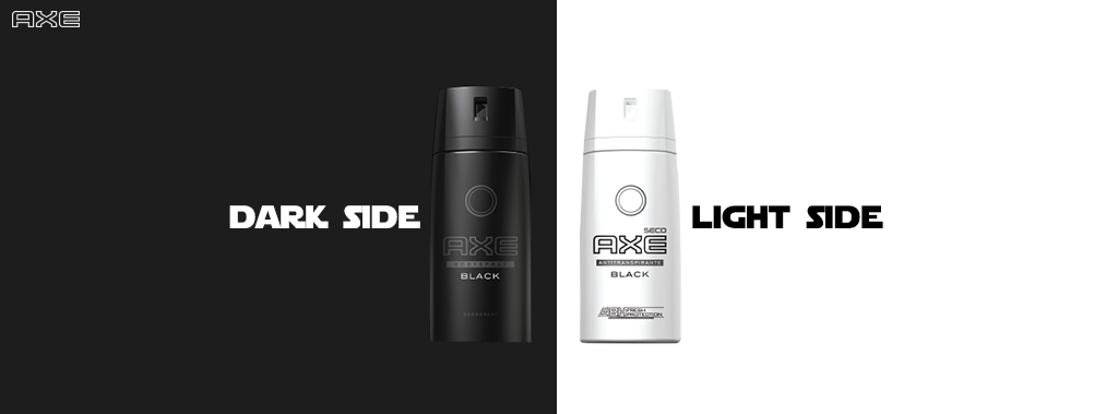 AXE_LATAM's tweet photo. Con AXE no importa que lado escojas. #LaFuerzaDespertó https://t.co/wlwGSQhesi