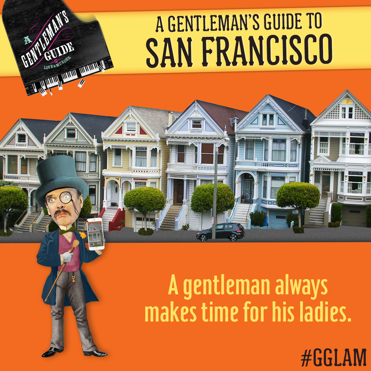 atgsanfrancisco's tweet photo. A @GentlemansGuide to #SanFrancisco: #FullerHouse has nothing on Highhurst Castle. 🎩 #GuideSHN #GGLAMTour https://t.co/t78XBzCx9f