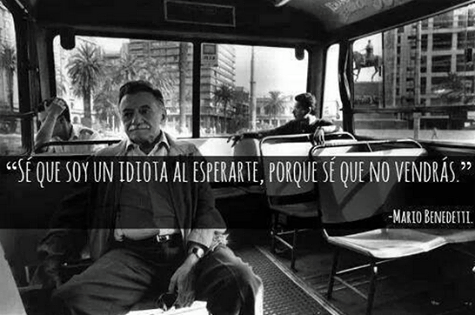 EresInteligente's tweet photo. Sé que soy un idiota.<Mario Benedetti> https://t.co/Sr48we7ynI