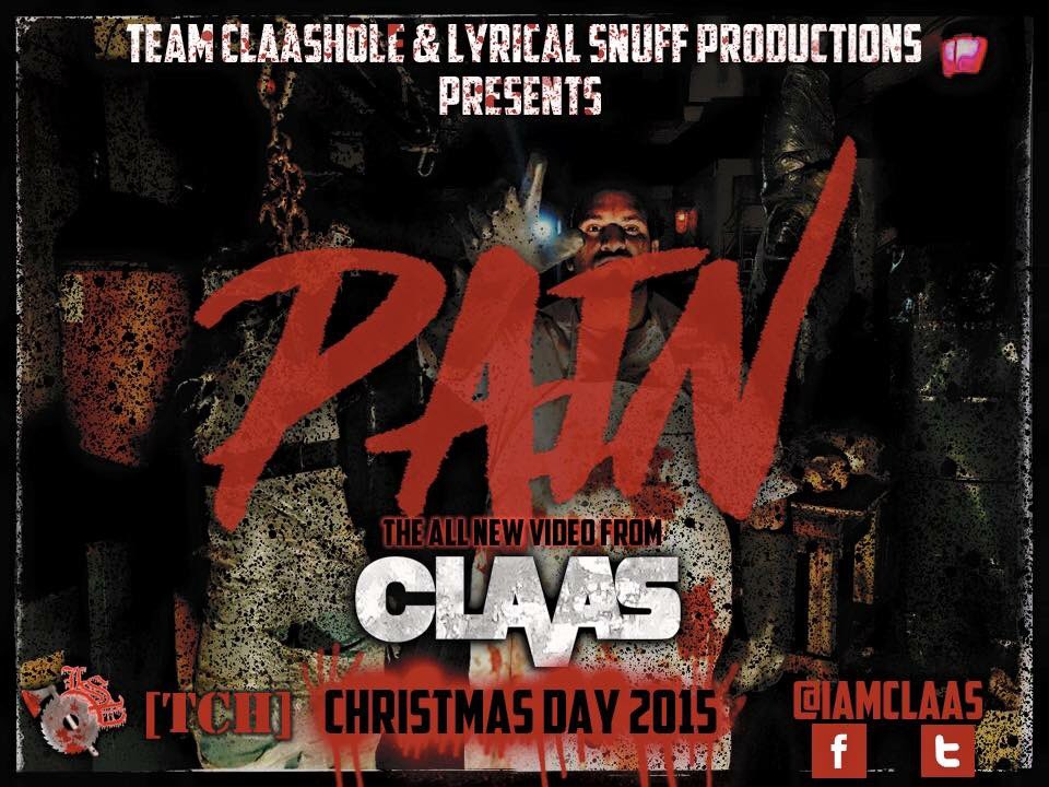 Cr8iveHighLife's tweet photo. XMAS Day. All NEW video from @IAMCLAAS. #TeamClaashole #LyricalSnuffProductions &amp; #ArchAngelStudios brings "PAIN" https://t.co/n9i8t2wIBz