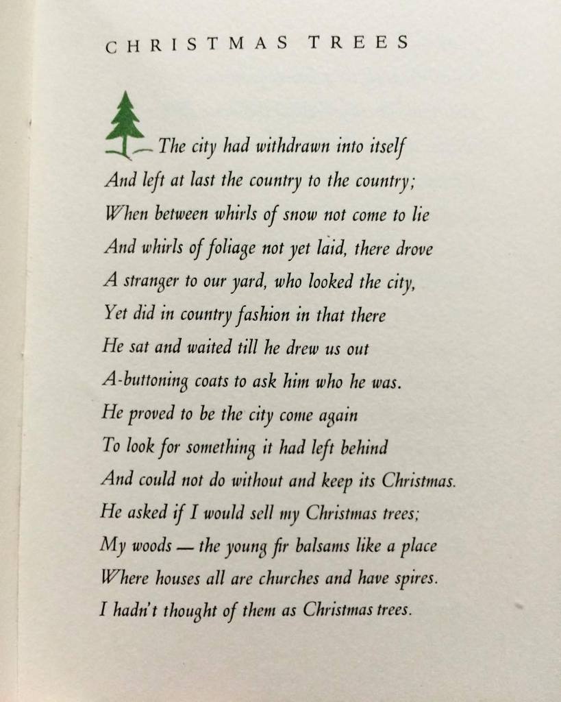 UMD SpecColl on Twitter "Happy holidays from #RobertFrost! 'Christmas
