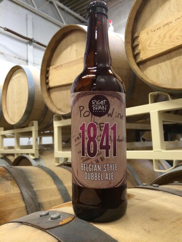 rightbrainbrew's tweet photo. 1841 is being bottled at this very moment. Try it tomorrow in the #RBB brewpub. #beerrelease #tmci #pubonly https://t.co/J8j60d3Dvd