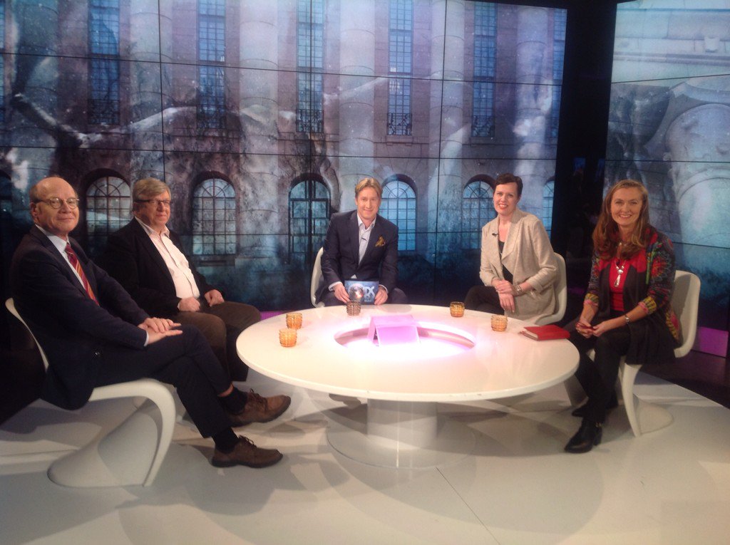 FeldtRanta's tweet photo. Kohta kehumme hallitusta #yleobs So not! Med @heli_jarvinen @KimmoSasi @timolaaninen @RikhardHusu https://t.co/XC3fqNOHC0