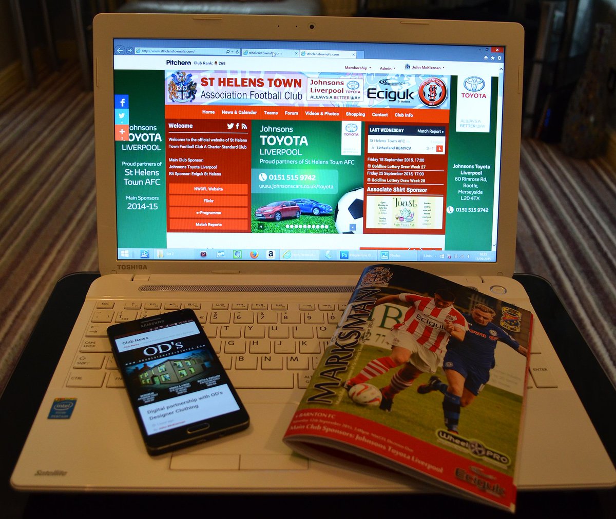 Thanks for all the RT's there's a lot of club info on-line, mobile &amp; in-print #sthelenshour sthelenstownafc.com