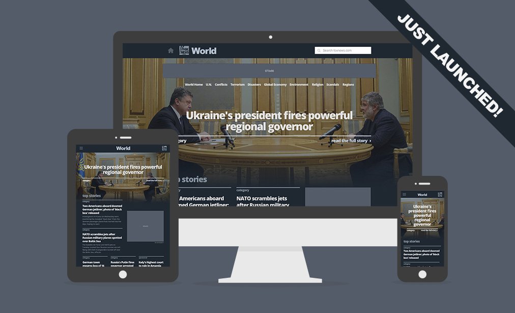 Shout out to our amazing team for the launch of our brand new redesigned World section! foxnews.com/world.html