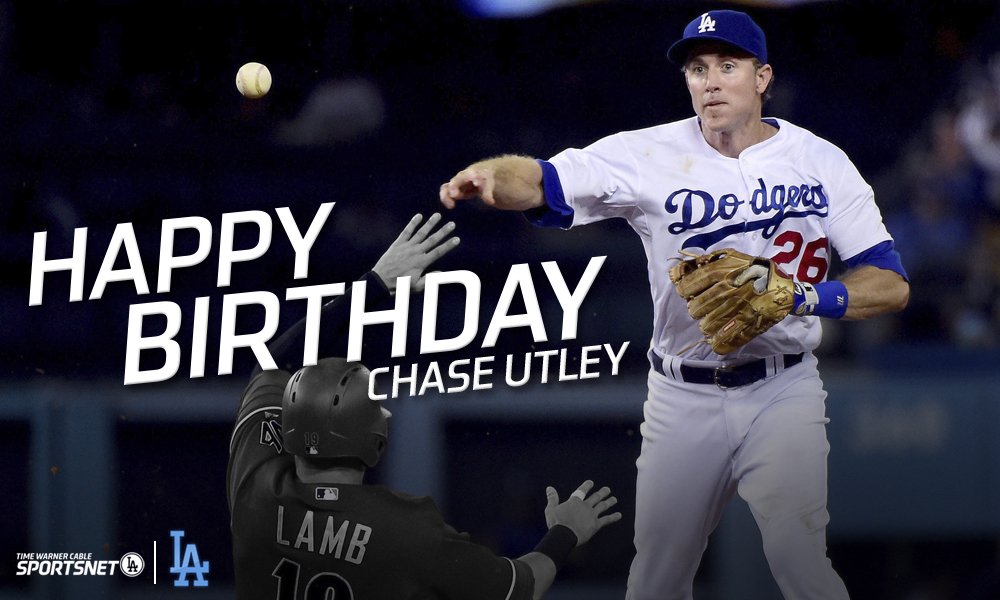 Join us in wishing Chase Utley a happy birthday! 