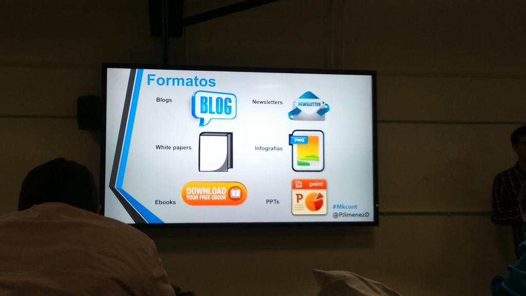 RaquiiRed's tweet photo. Y estos son los formatos de Marketing de contenidos que nos expone @PJimenezD #Mkcont https://t.co/2YeTNJdSR8