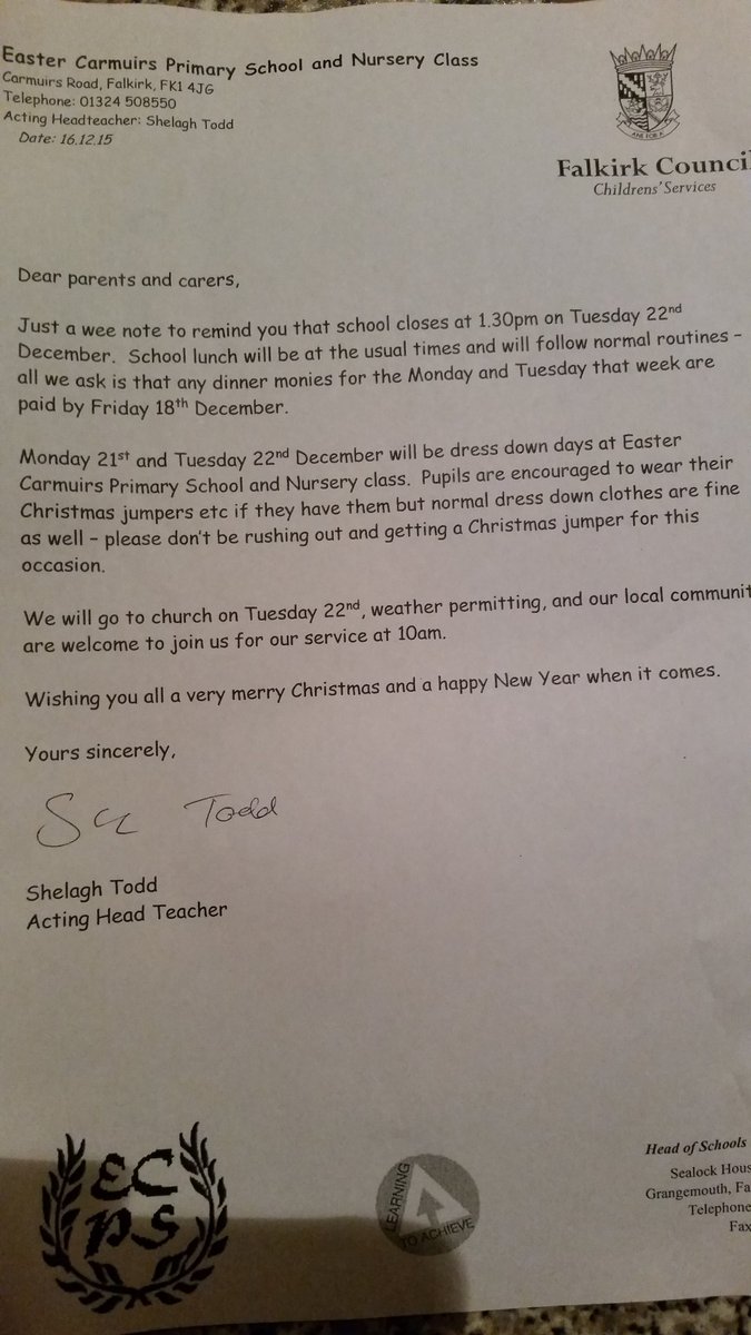 E.C.P Parent Council (@eastercarmuirsp) on Twitter photo 