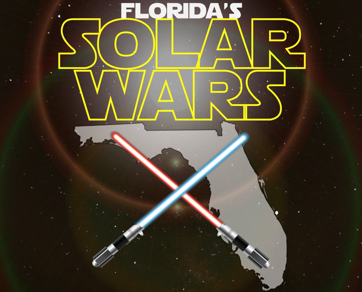 flsolarchoice's tweet photo. Inspired by #StarWarsTheForceAwakens to keep fighting the #SOLARwars here in #Florida? Sign! https://t.co/aFaG9tnJBK https://t.co/DcuHwlfXuq