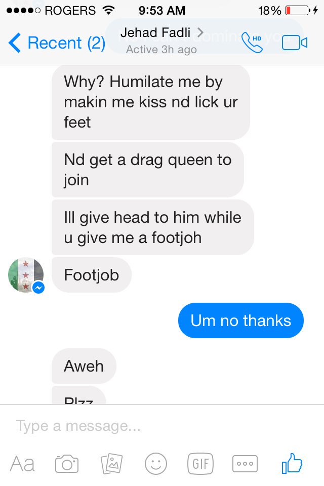 antixdcte's tweet photo. // this guy and his friends were trying to talk mad shit on Facebook and be asses so I EXPOSED HIM OOPS https://t.co/gRSHX7EZzT