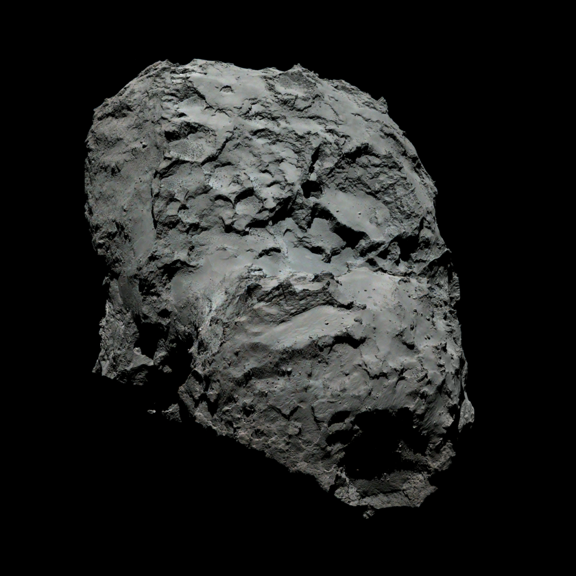 Rainmaker1973's tweet photo. Worth the wait: 1st public release of @ESA_Rosetta science camera images of comet #67P https://t.co/kMYvlpxdhh https://t.co/geOKJja5rn