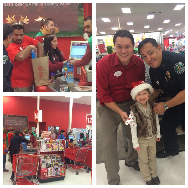 Had a great time with Target and APD at #heroesandhelpers <a href="/djagatx/">Dhruv Jagtiani</a> <a href="/ConnieDroge/">Connie Droge</a>