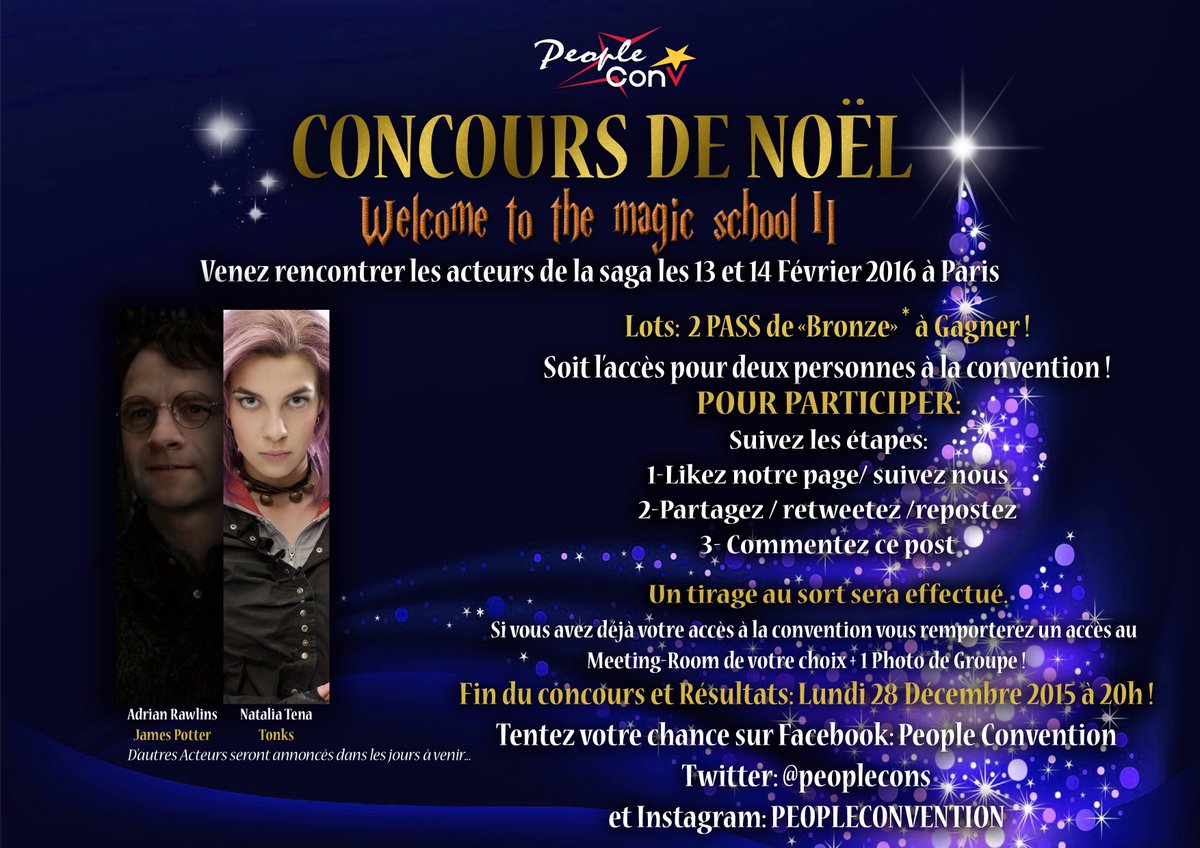 #contest Win your access &amp; meet the actors on Feb, 13&amp;14th 2016
Follow the steps:
1 Follow us
2 Retweet it
#WTTMS2