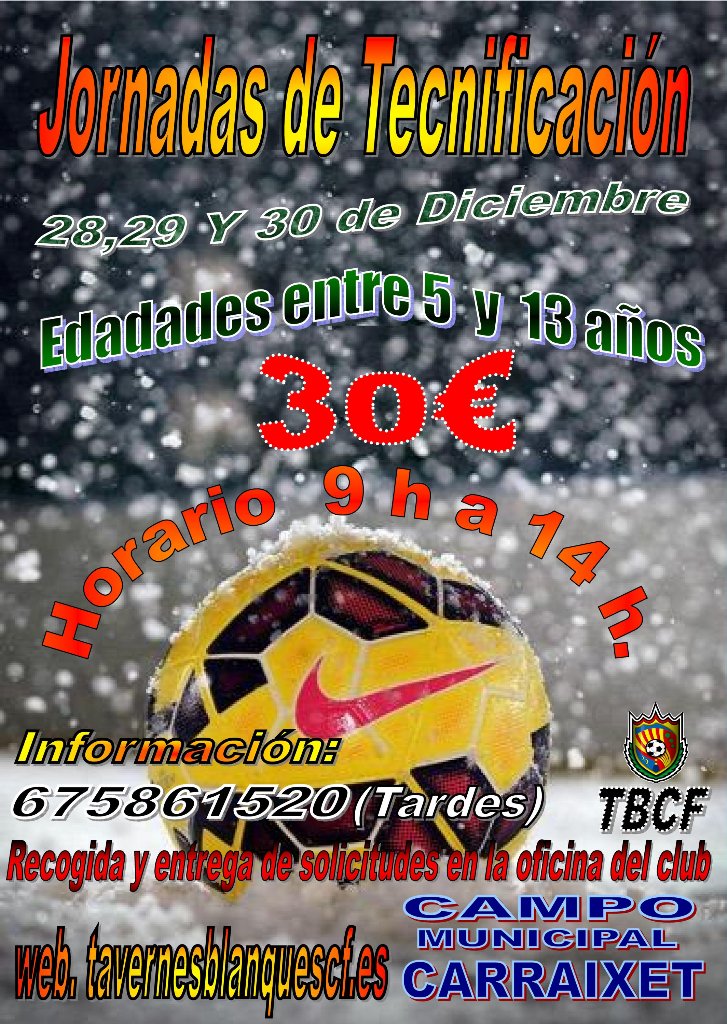 TBlanquesCF's tweet photo. Ultimo dia de Inscripción Martes 22.Últimas Plazas. Animate!!!@AytoTBlanques @ximet_13 @alxorts @Hortanoticias https://t.co/uJXb0rvOFh