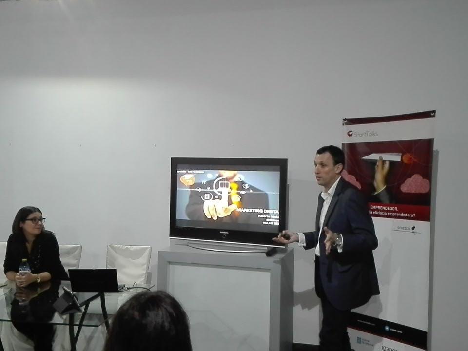 start_talks's tweet image. Es el turno de @afalcon que nos hablará de marketing digital #start_talks #emprendedores