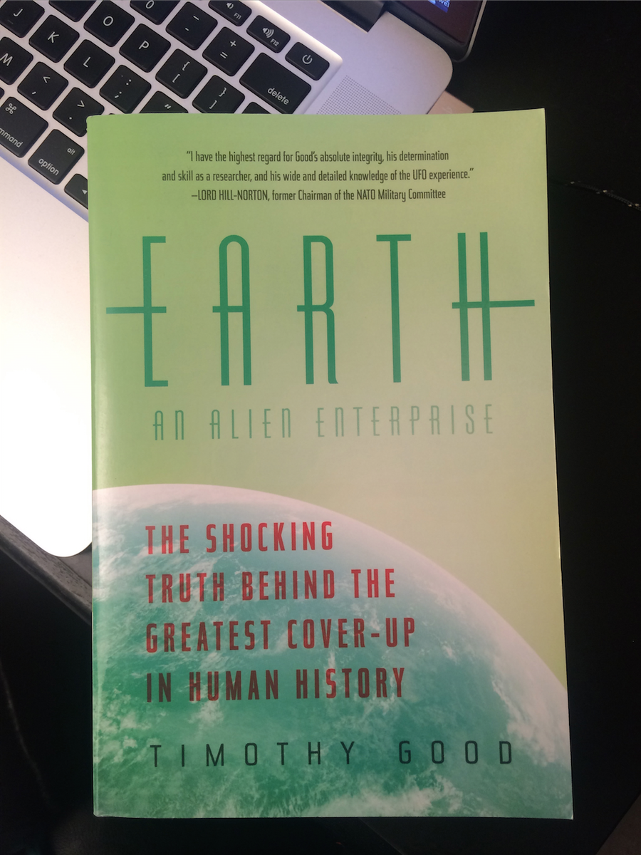 Qu1ckgunz's tweet photo. #EARTH an #Alien Enterprise by #TimothyGood. Exhaustive but Absolutely #Excellentbook #Earth #Aliens #ufo's #Humans https://t.co/NXZNjB636W