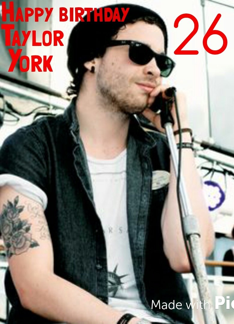 Happy birthday Taylor York!!    