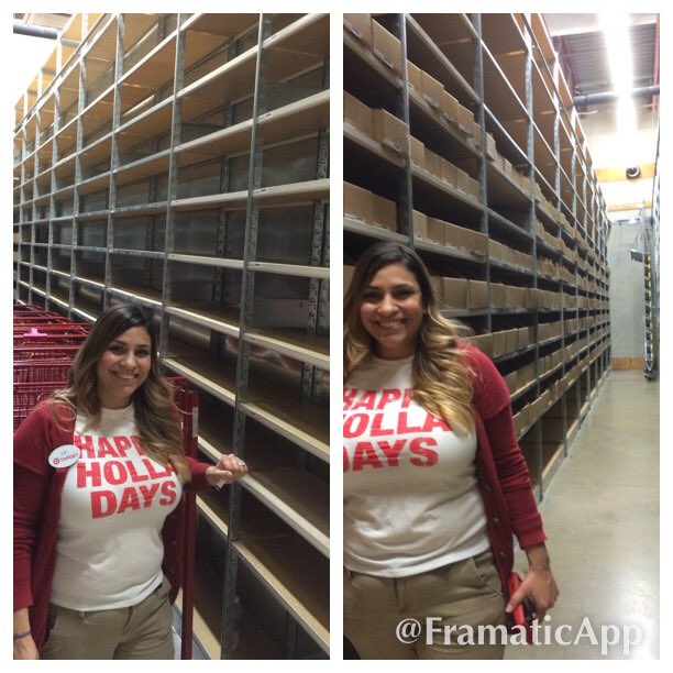 Driving great in stocks with empty backroom with <a href="/LizH1852/">Elizabeth Hoskins</a> #TheBestIveSeenYet