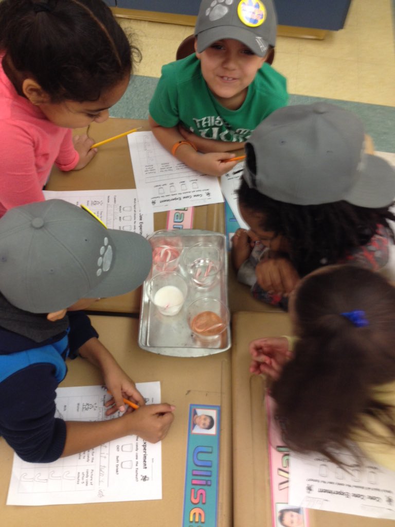 Candy Cane Science! Which liquid makes a candy dissolve fastest? #plvbear