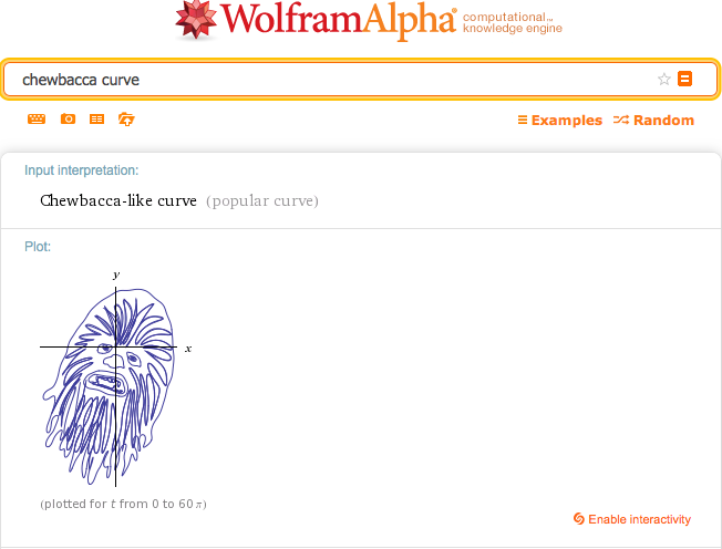 Your face when tickets to Star Wars: The Force Awakens are already sold out
wolframalpha.com/input/?i=chewb…