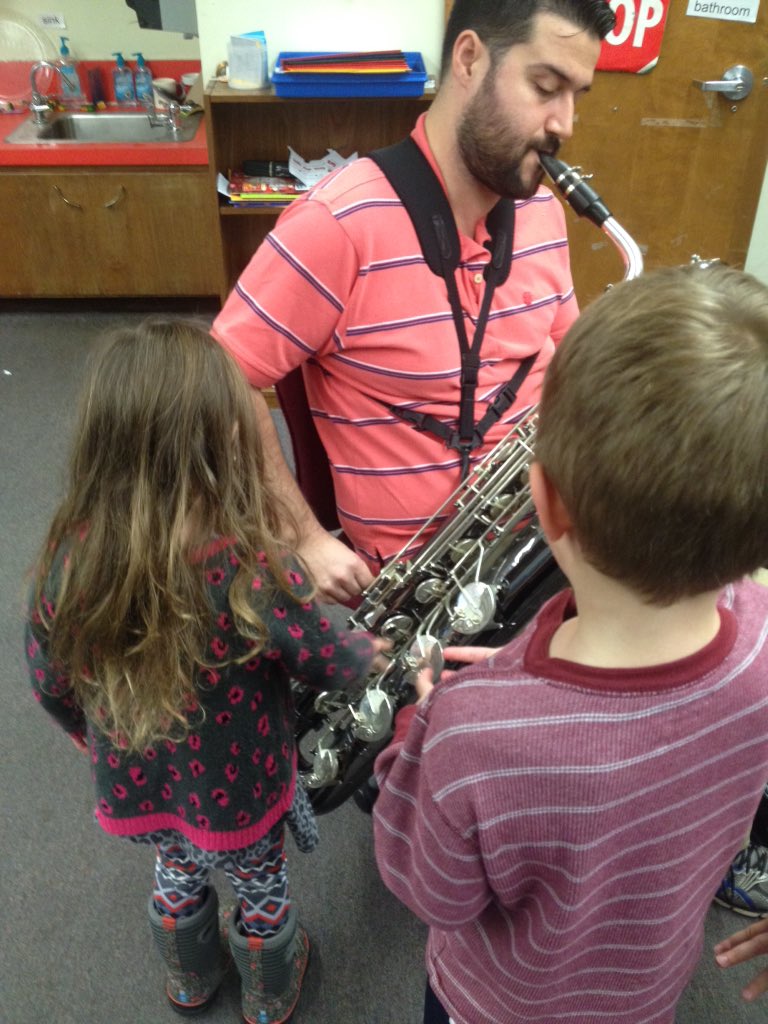 MooreKinder1981's tweet photo. Great experience for #kindergarten #musician visit! #oobschools https://t.co/CA00dahKgK