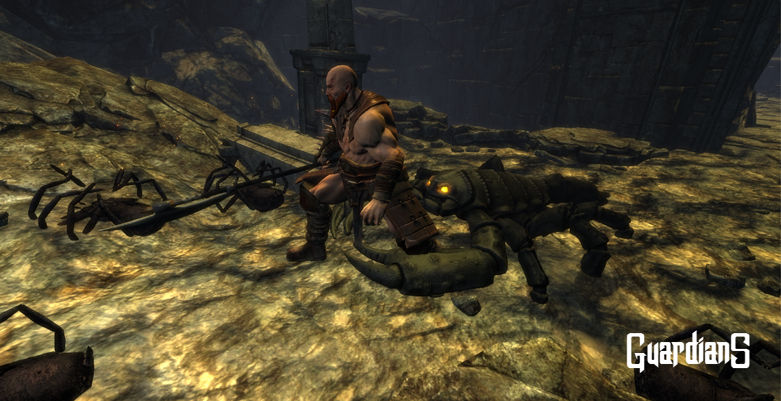 puahGuardians's tweet photo. Berserker getting leg swiped. Muscles might not help so much right now.#indiedev #gamedev #unity3d #indie #indiegame https://t.co/ALOuYcWOoJ