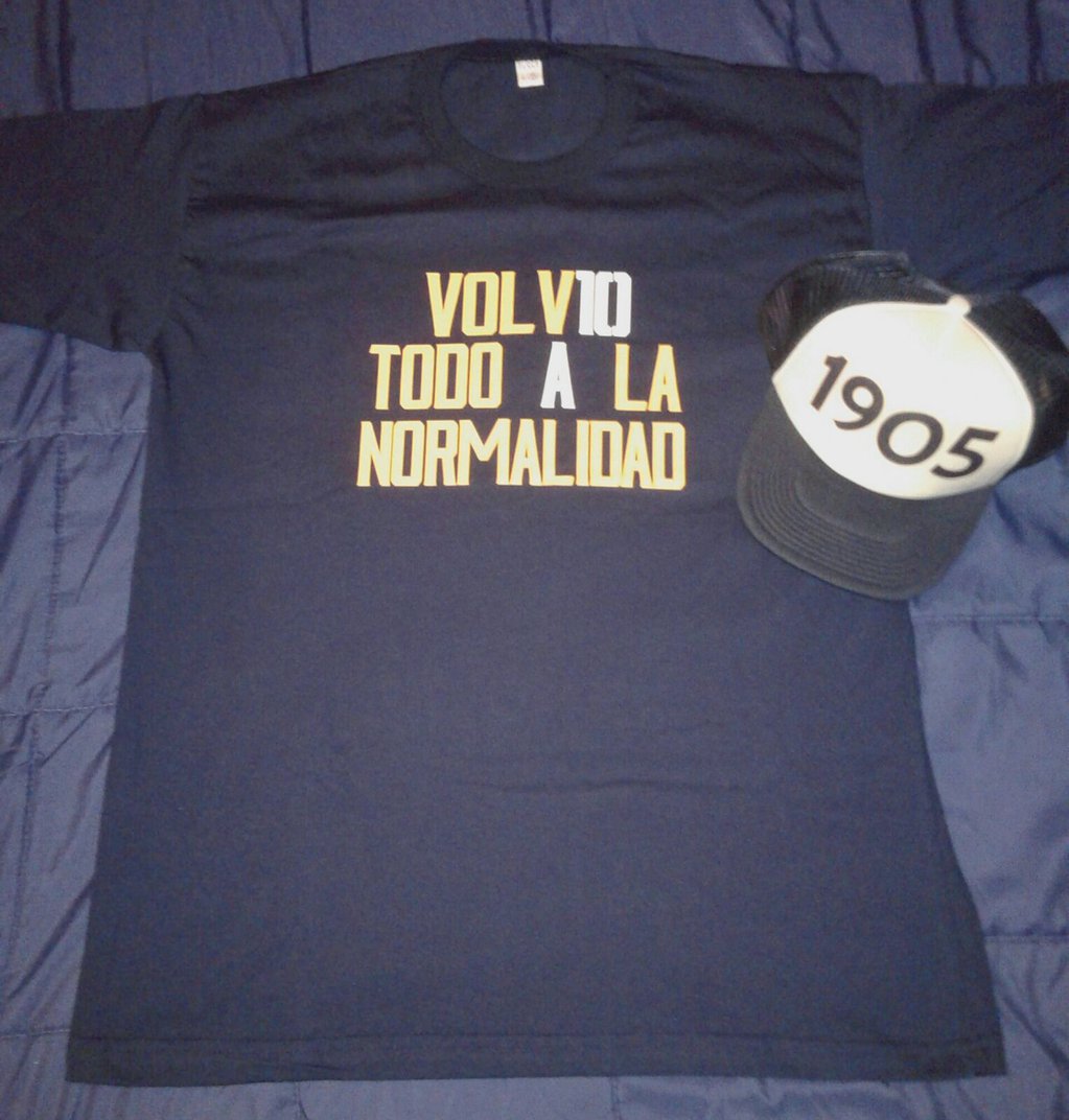 TiendaPBJ's tweet photo. #PromosPBJ Remera campeón + Gorra 1905 = $350. ¡Ideal para Navidad! Envíos a todo el país: https://t.co/fKWogt6FHJ https://t.co/n4SlQCGB5S
