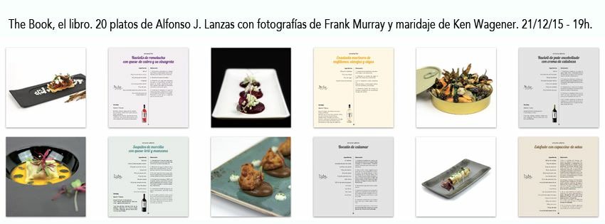 Libro 20 recetas TheBook fotos <a href="/frankmurray/">Frank Murray</a> maridaje <a href="/Sebiran/">Bodega desde 1914</a> &amp; <a href="/nachoUNIPRO/">Nacho UNIPRO</a> <a href="/Shlevante/">SHLevante</a> <a href="/dg3gastronoma/">Gastronoma</a> 21/12/15 19h