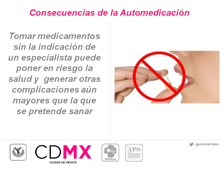 Consecuencia de la Automedicación <a href="/S_SaludCDMX/">saludcdmxsec</a>
