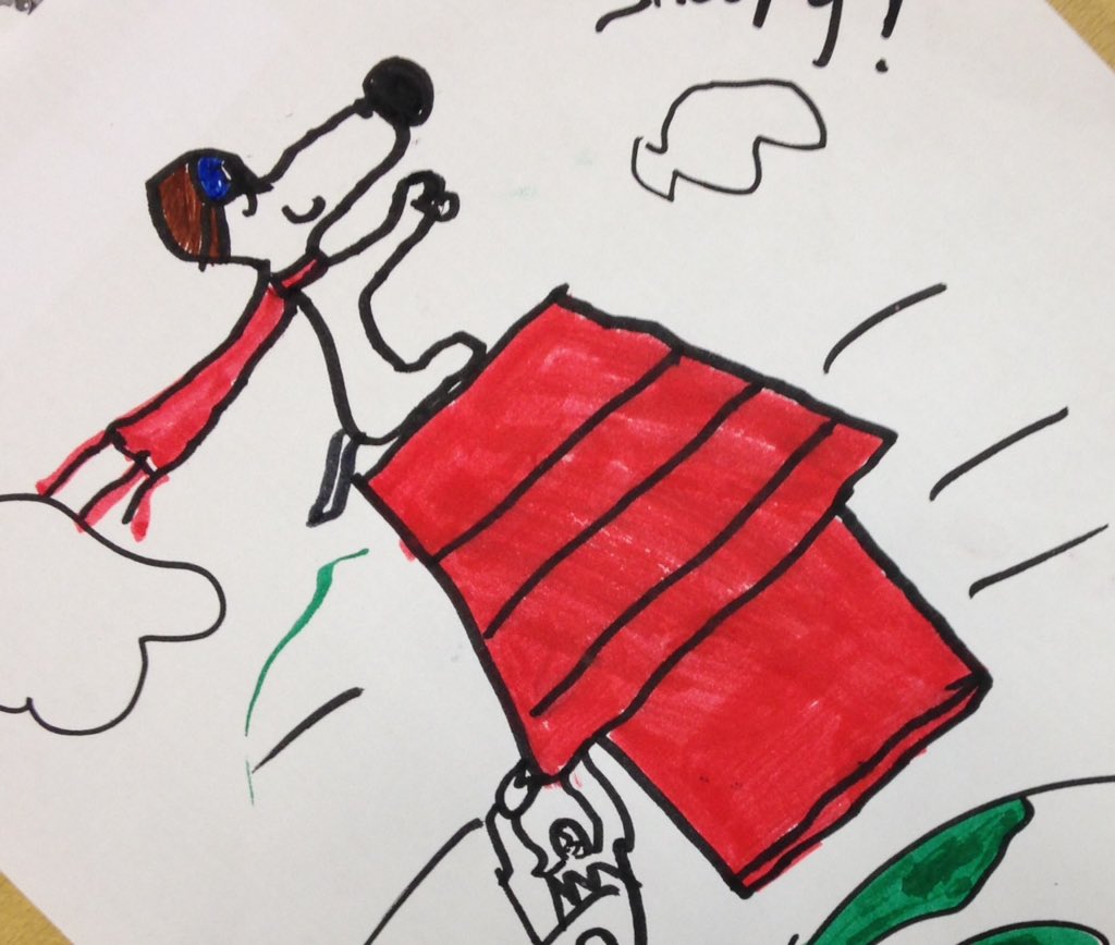TheCranbourne's tweet photo. #drawsnoopy these were some of our favourites close up. I am looking forward to reading your comic-strip stories. https://t.co/h3idzKdCxD