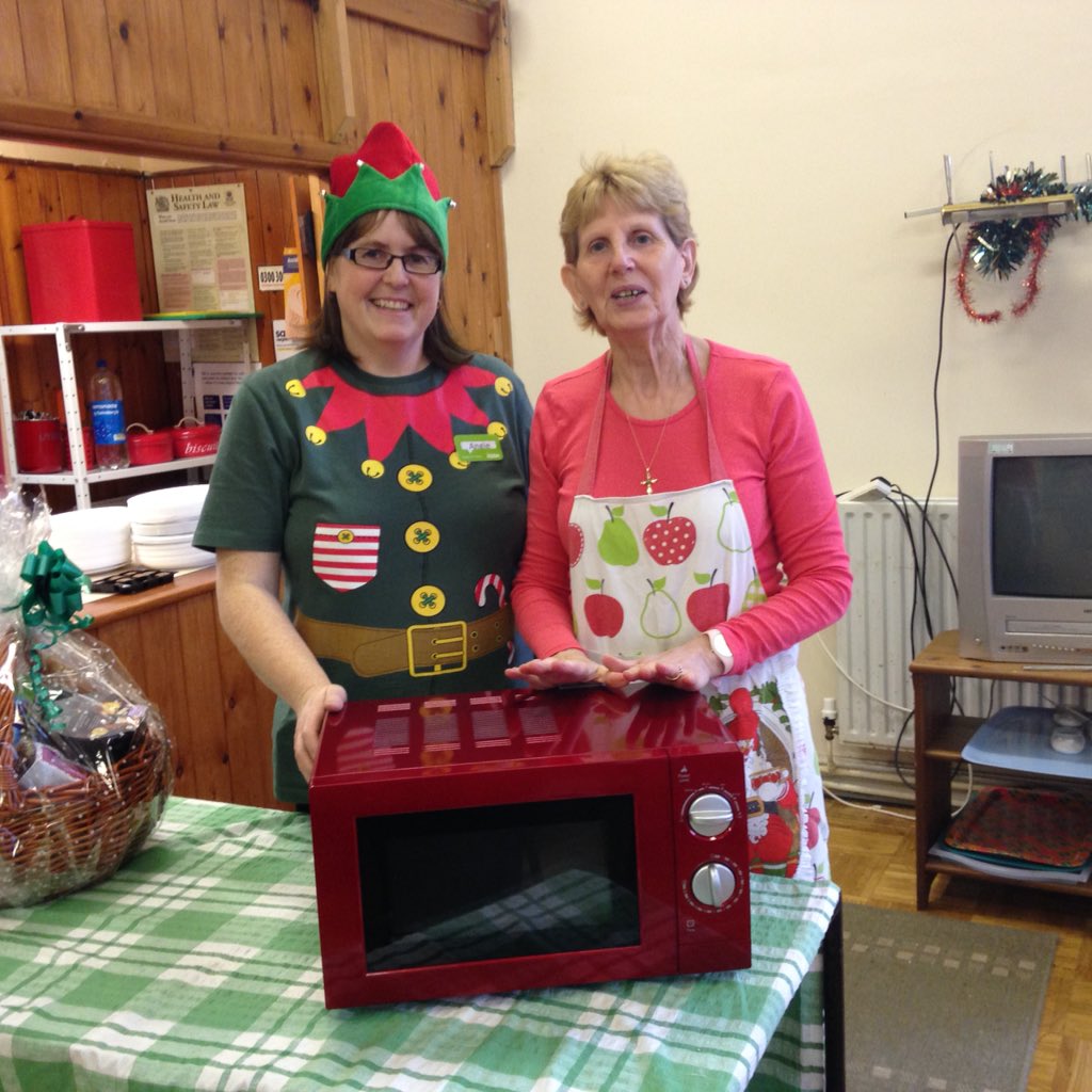 ASDA donated to St Paul's church soup kitchen much need new microwave #becauseitschristmas