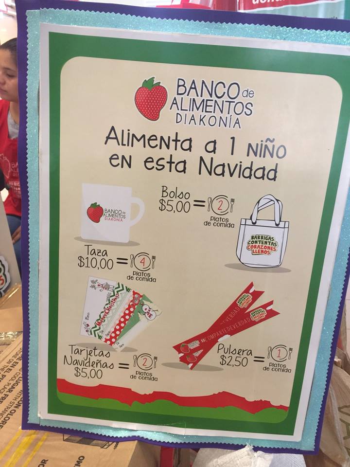 diakonizate's tweet photo. Con tu ayuda, alimentaremos a muchos niños en esta Navidad. #ComparteDeverdad en esta Navidad. #Diakonizate https://t.co/2fwAjtgeSU