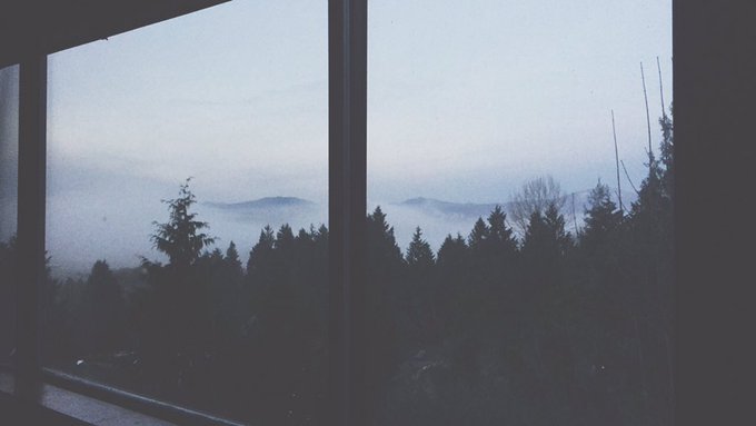 bedroom window view🌲💙 https://t.co/K5Z5uYOiD9